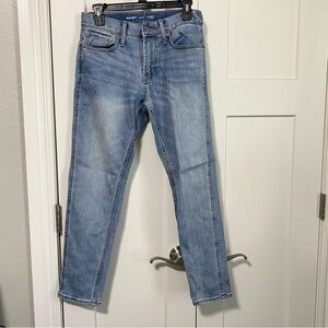 Old Navy men’s denim jeans relaxed slim taper with built in warm size 29x30